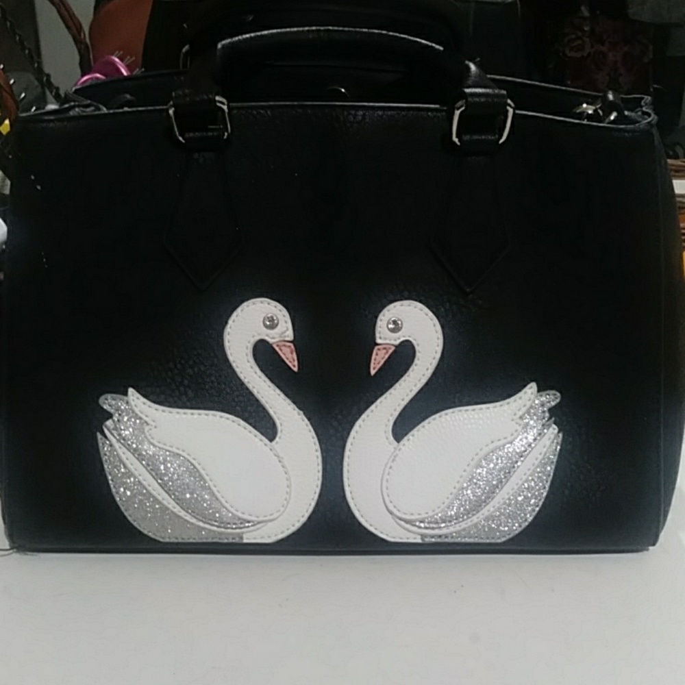 Charming Charlie Swan Purse